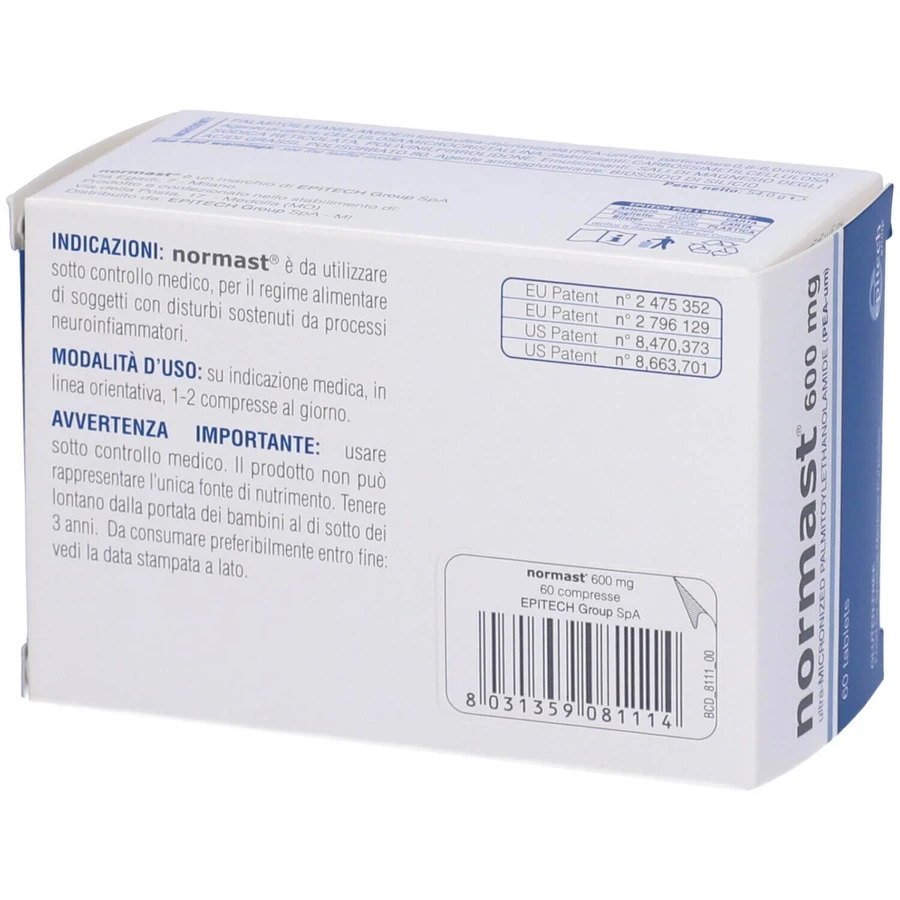 Normast 600 mg, 60 comprimidos