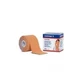Zelfklevend leukotape k verband voor fysiotherapeutisch tapen breedte 2,5 cm lengte 5 m vleeskleur op rol