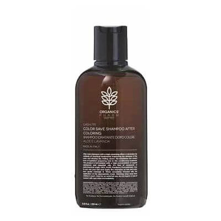 Organics pharm color save shampoo after coloring aloe and lavender