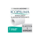 Selbstfixierende elastische Icopiuma-Mullbinde cm 10 x 20 mt