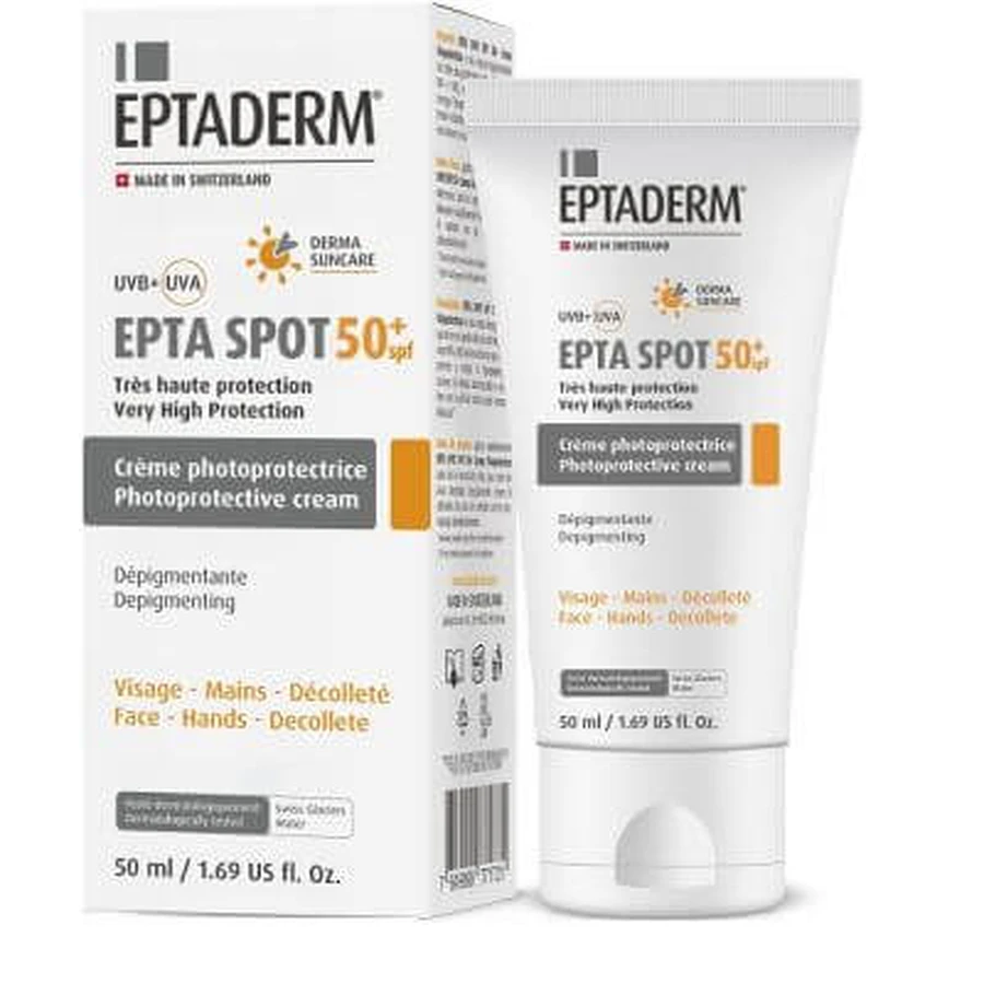 Epta spot spf50+ crème 50 ml