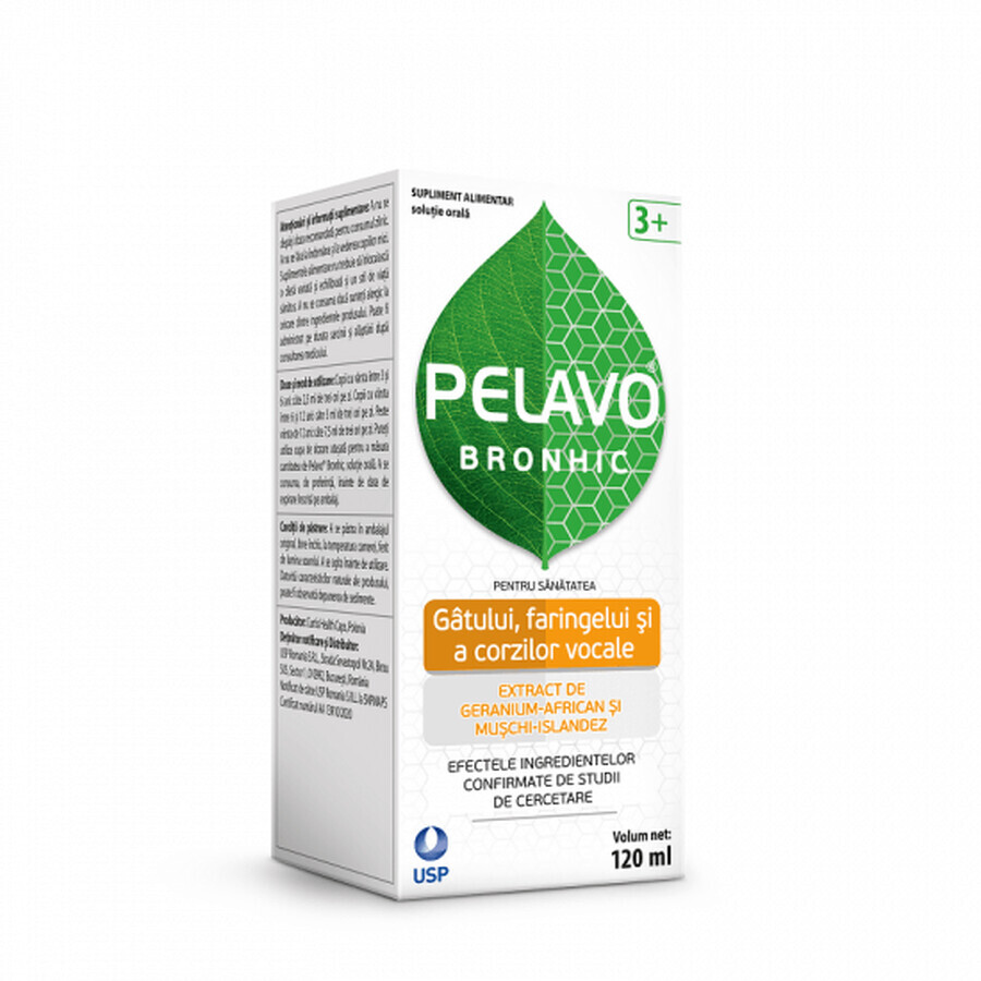Comprar Solución oral Pelavo Bronhic, 120 ml, USP Rumanía Solución oral Pelavo Bronhic, 120 ml, USP Rumanía