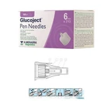 Glucoject insulin pen needle length 6 mm gauge 31 100 pieces