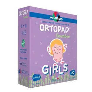 Orthoptic eye patch orthopad girls junior 5x6.7 20 pieces