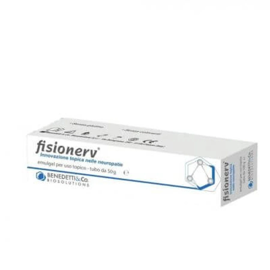 Fisionerv emulgel topical use 50 g