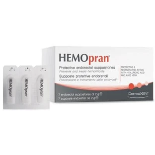 Hemopran endorectal 7 suppositoires 2 g