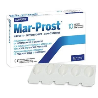 Mar-prost czopki 10 sztuk