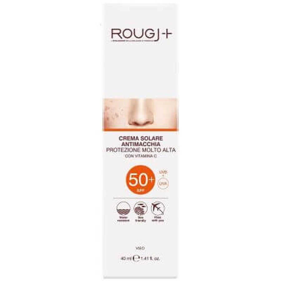 Rougj solar spf50+ gesicht anti-flecken vitamin c 40 ml