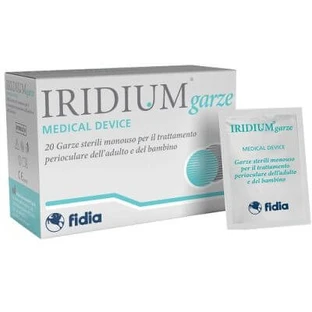 Gasa ocular medicada no tejida Iridium 20 unidades