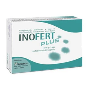 Inofert plus 20 cápsulas de gelatina blanda