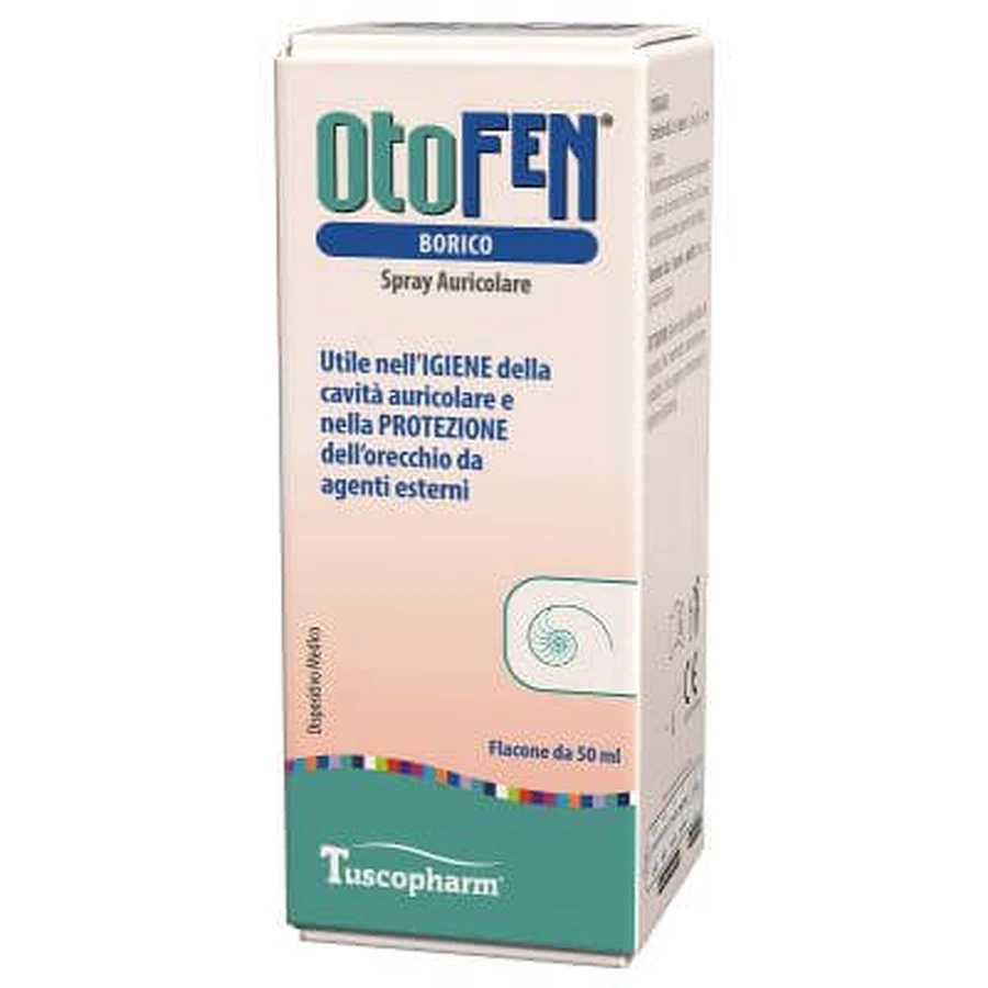 Otofen ótico bórico spray 50 ml