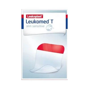 Leukomed t hautsensitiver transparenter postoperativer Verband mit Silikonhaftmasse 7,2x5 cm 5 Stück