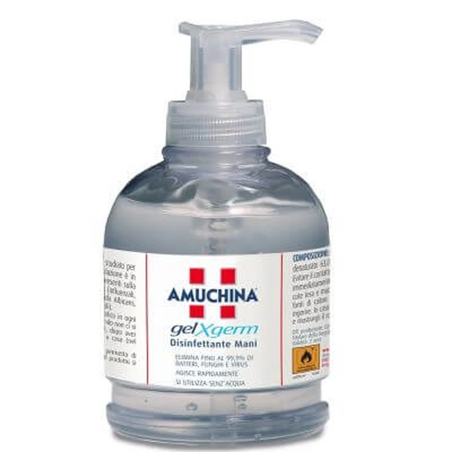 Amuchina gel x-germ handdesinfectans 250 ml
