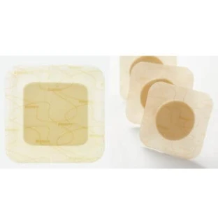 Apósito de espuma de poliuretano Biatain con hidrocoloide y borde adhesivo 7,5x7,5 cm 10 piezas