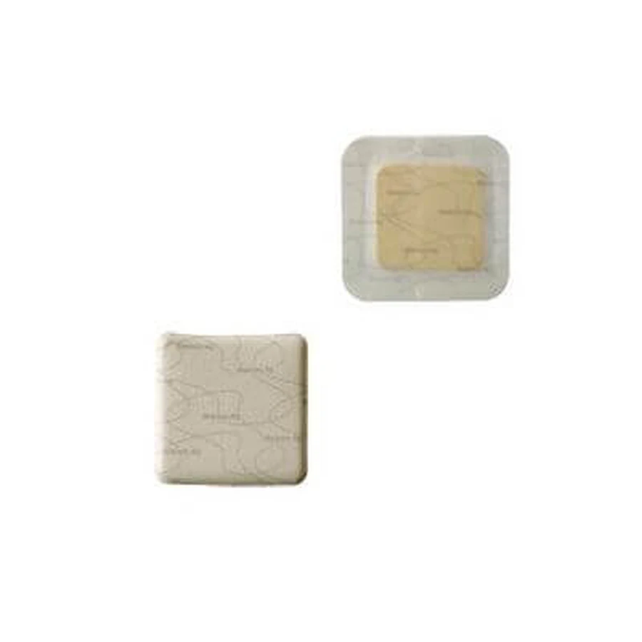 Biatain zilvervrij polyurethaanschuim verband 10x20 cm 5 stuks