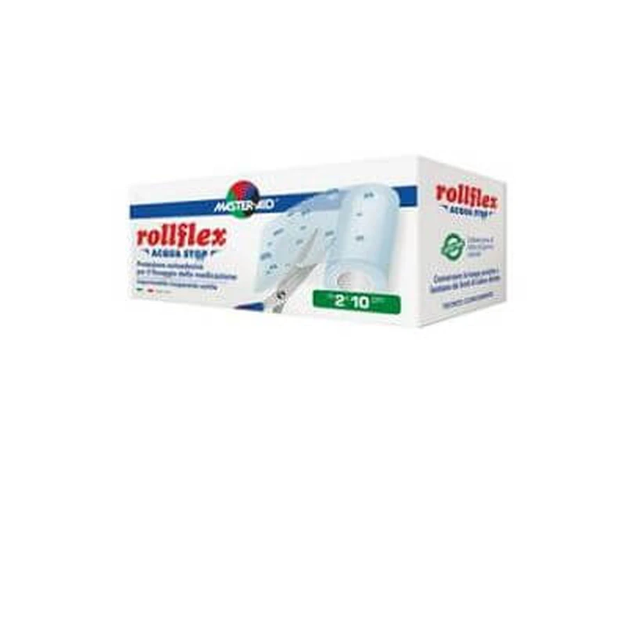 waterdichte zelfklevende patch master-aid rollflex acquastop 2x10