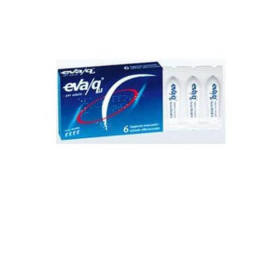Eva qu 12 suppositories with effervescent action