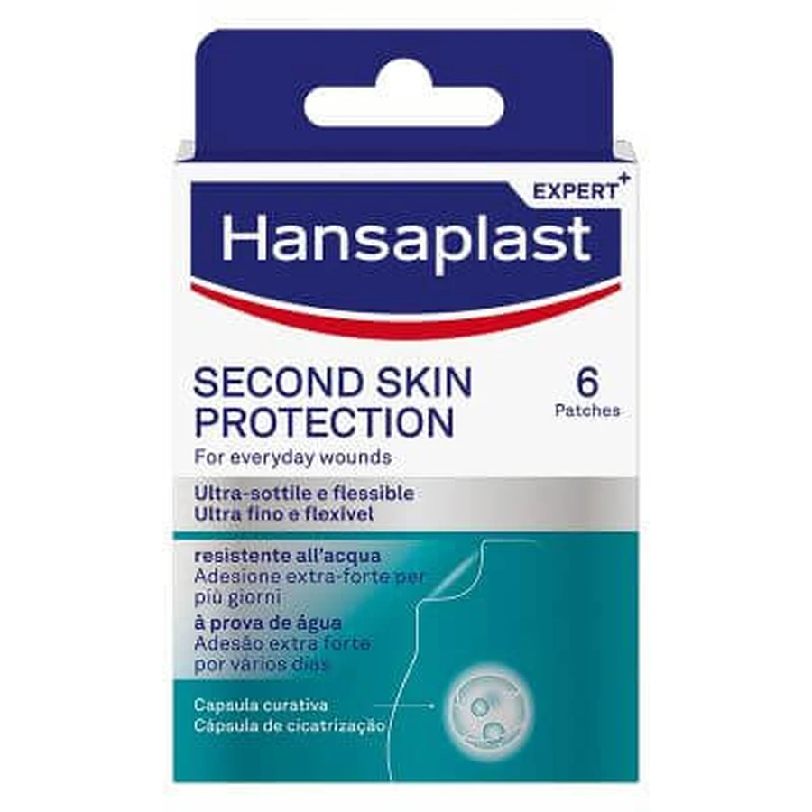 hansaplast second skin protection patch 6 pieces