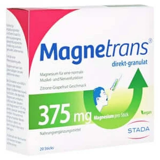 Magnetrans direct 375mg magnesio granulado 20 uds.