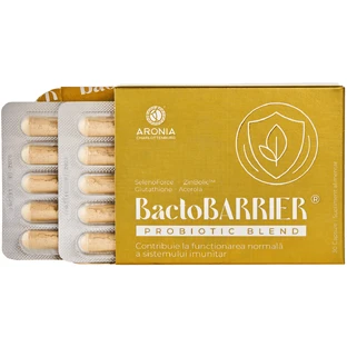 BactoBARRIER® - premium formule voor immuniteit, spijsverteringsevenwicht en celbescherming met gepatenteerde probiotica, prebiotica, kruiden en voedingsstoffen