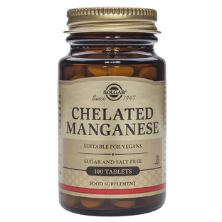 Solgar Manganèse Chélaté 8mg 100tabs