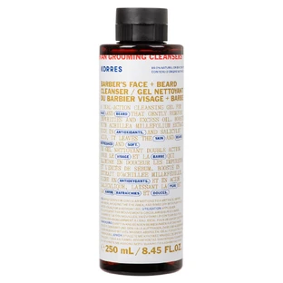Korres Athenian Grooming Barber's Gezicht & Baard Reiniger 250ml