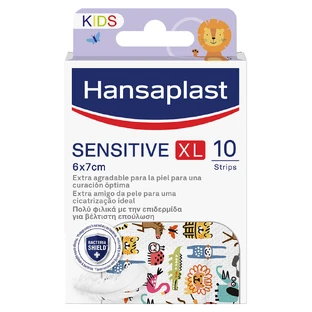 Hansaplast Sensitive XL Kids 10pcs