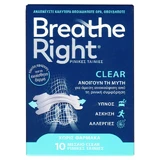 Breathe Right Clear Medium Maat 10 Strips