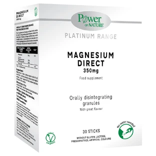 Power Health Platinum Range Magnésium Direct 350mg 30 bâtonnets