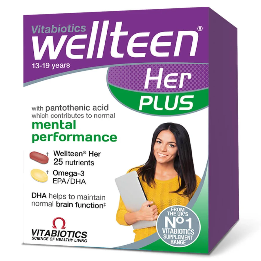 Vitabiotics Wellteen Her Plus 28tabs+28caps