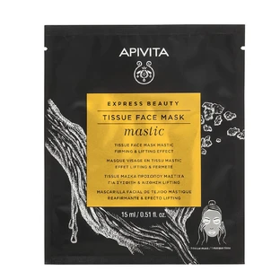 Apivita Tissue Gezichtsmasker voor versteviging en liftend gevoel met mastiek