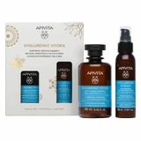 Apivita Promo Pack Hyaluronic Hydra Feuchtigkeitsspendende Shampoo 250ml & feuchtigkeitsspendende Leave In Conditioner 100ml