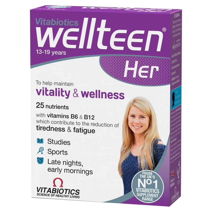 Vitabiotics Wellteen Her 30 comprimidos
