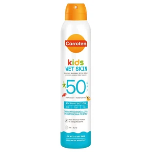 Carroten Kids Wet Skin Suncare Invisible Body Spray 3D Protection SPF50 200ml