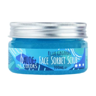 Aloe+ Colors Blue Lagoon Exfoliant Sorbet Visage 100ml