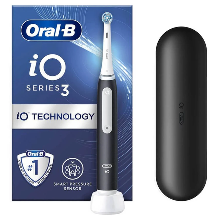 Elektrische Zahnbürste Oral B iO3 Magnetic Schwarz