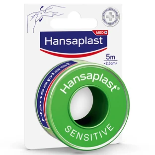 Hansaplast Zijde Zelfklevende Gevoelige Band 5m x 2,5cm