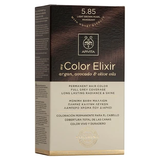 Apivita My Color Elixir Permanent Hair Colour N5,85 Light brown pearl