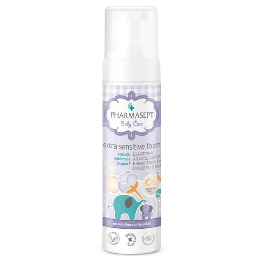Pharmasept Cuidado del Bebé Espuma Extra Sensible 200ml