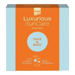 Luksusowy zestaw do opalania z kremem do twarzy SPF50 75ml i kremem do ciała SPF50 200ml