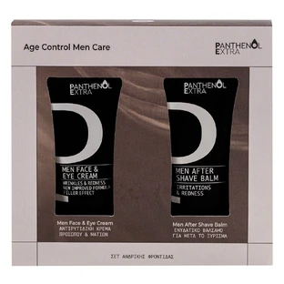 Panthenol Extra Promo Pack Men Face & Eye Cream 75ml & After Shave Balm 75ml