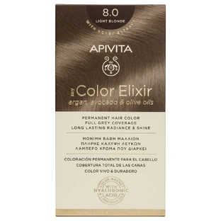 Apivita My Color Elixir Permanent Hair Color N8.0 Light blonde