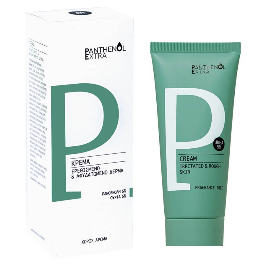 Panthenol Extra Creme Urea 5% Gereizte & raue Haut 100ml