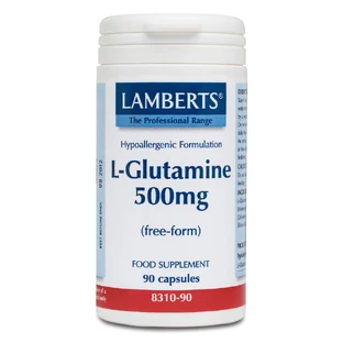 Lamberts L-Glutamine 500mg 90caps