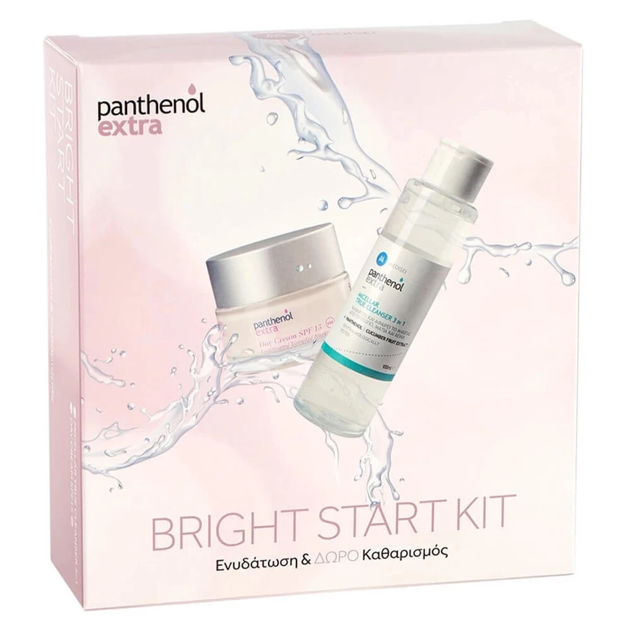 Panthenol Extra Promo Pack Day Cream SPF15 50ml and FREE Micellar True Cleanser 3in1 100ml