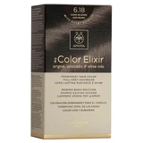 Apivita My Color Elixir Dauerhafte Haarfarbe N6,18 Dunkelblond Sandelholz