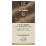 Apivita My Color Elixir Tinte Permanente N8,38 Rubio claro miel perla