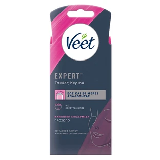 Veet Expert Tiras de Cera para Cara Piel Normal 20pcs