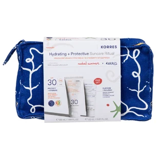 Korres Promo Pack Sunscreen Face Cream Yoghurt SPF30 50ml & FREE Greek Yoghurt Probiotic Foaming Cream Cleanser 20ml