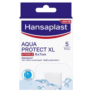 Hansaplast Aqua Protect XL Wasserdichte Pads 6x7cm 5pcs